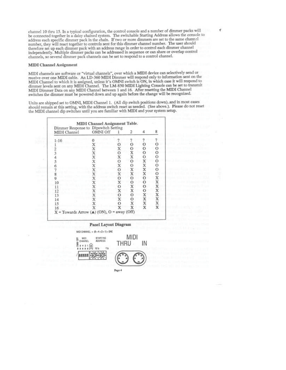 Leprecon LD-360 User Manual | Page 4 / 9