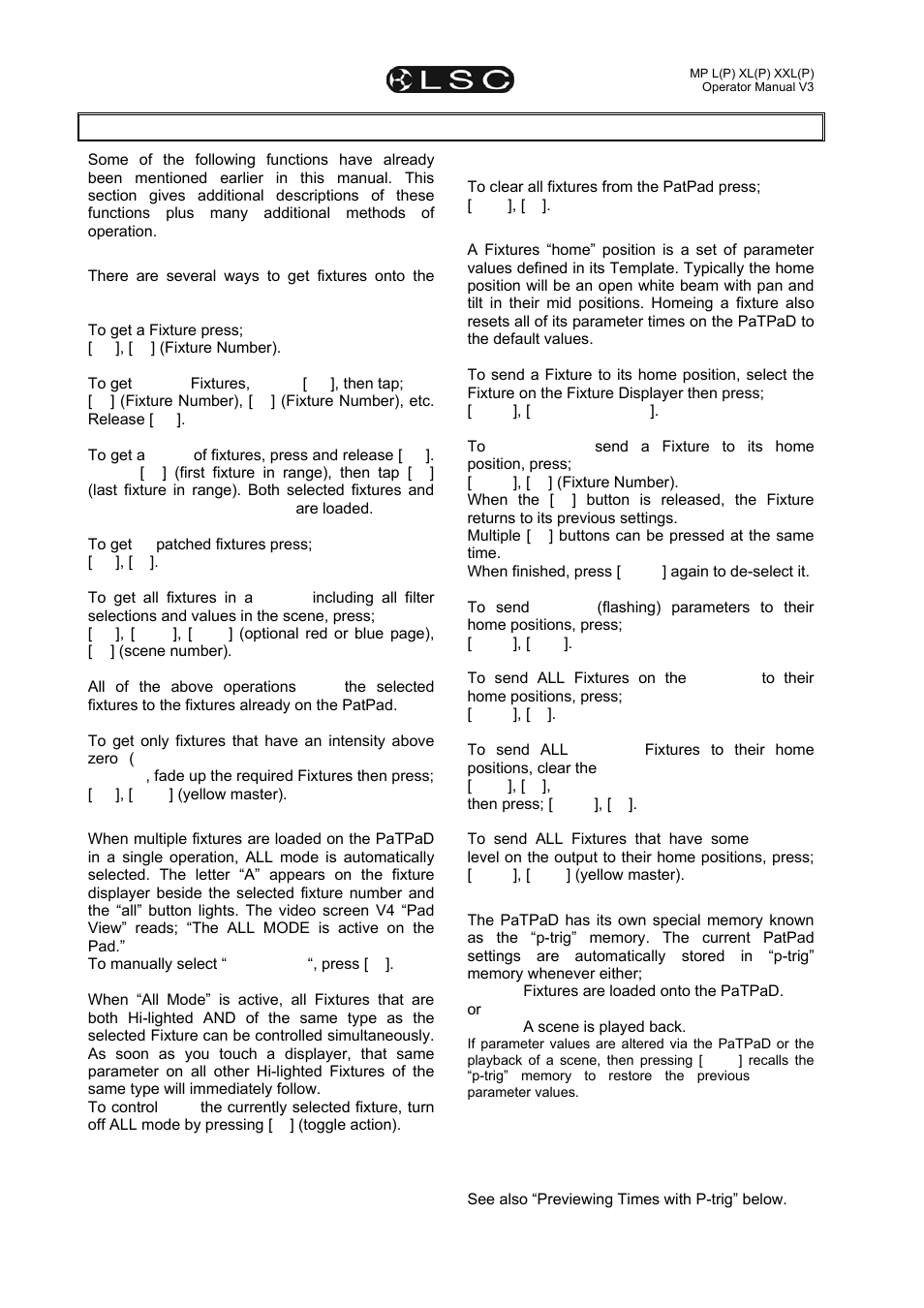 16 advanced fixture programming | LSC Lighting maXim MP User Manual | Page 50 / 84