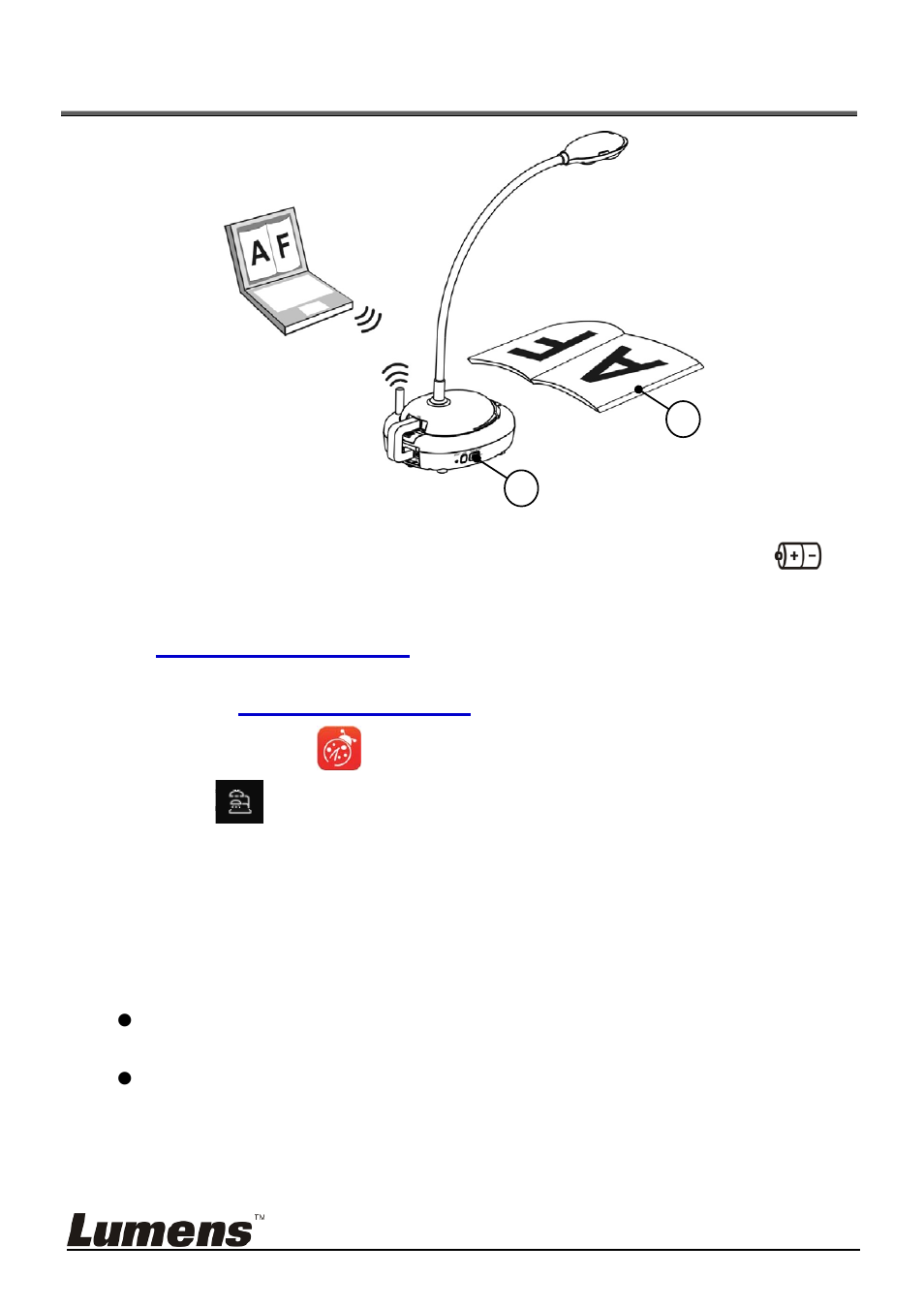 Chapter 6 start using | Lumens Technology DC-W50 User Manual | Page 14 / 29