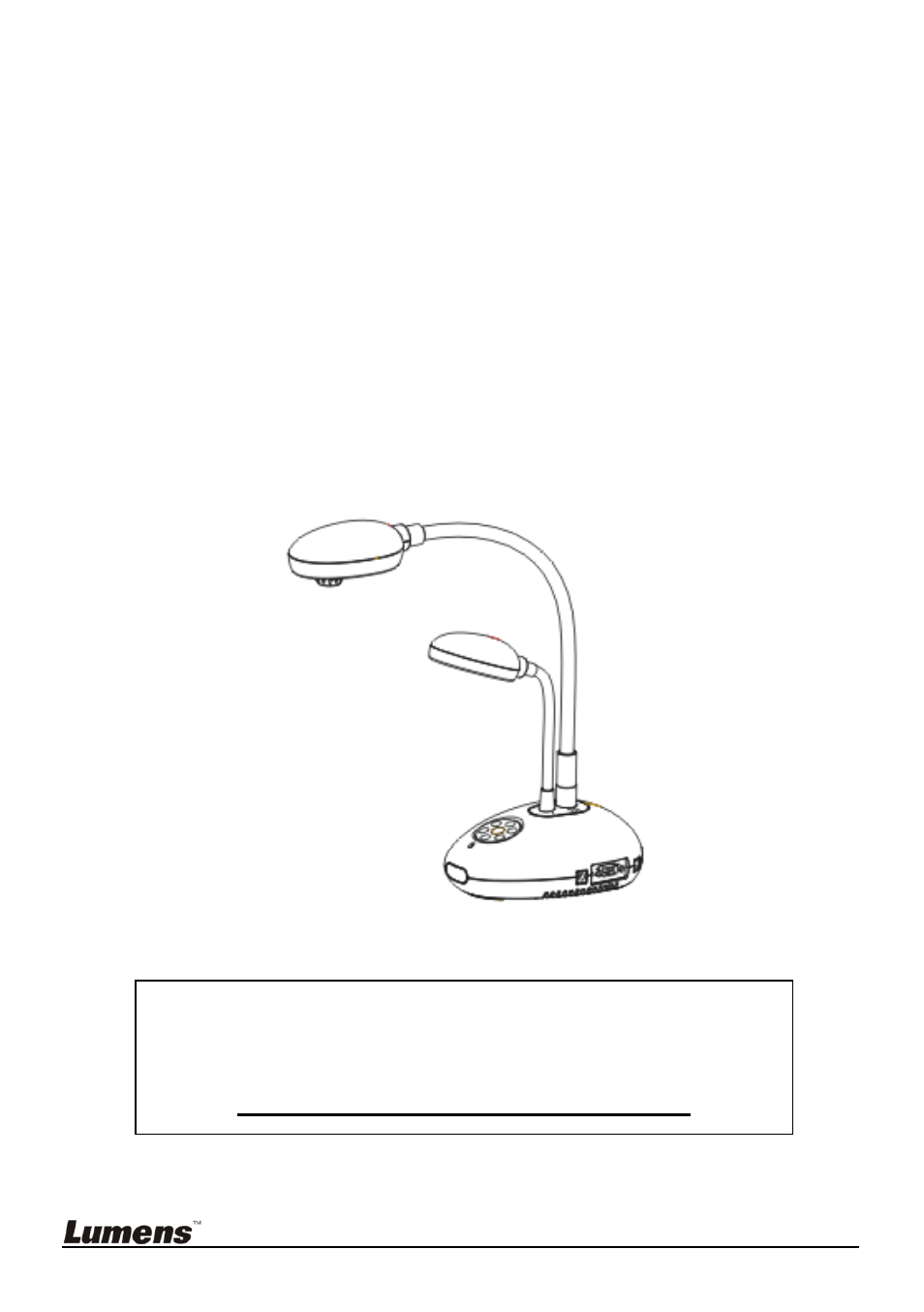 Lumens Technology DC166 User Manual | 36 pages
