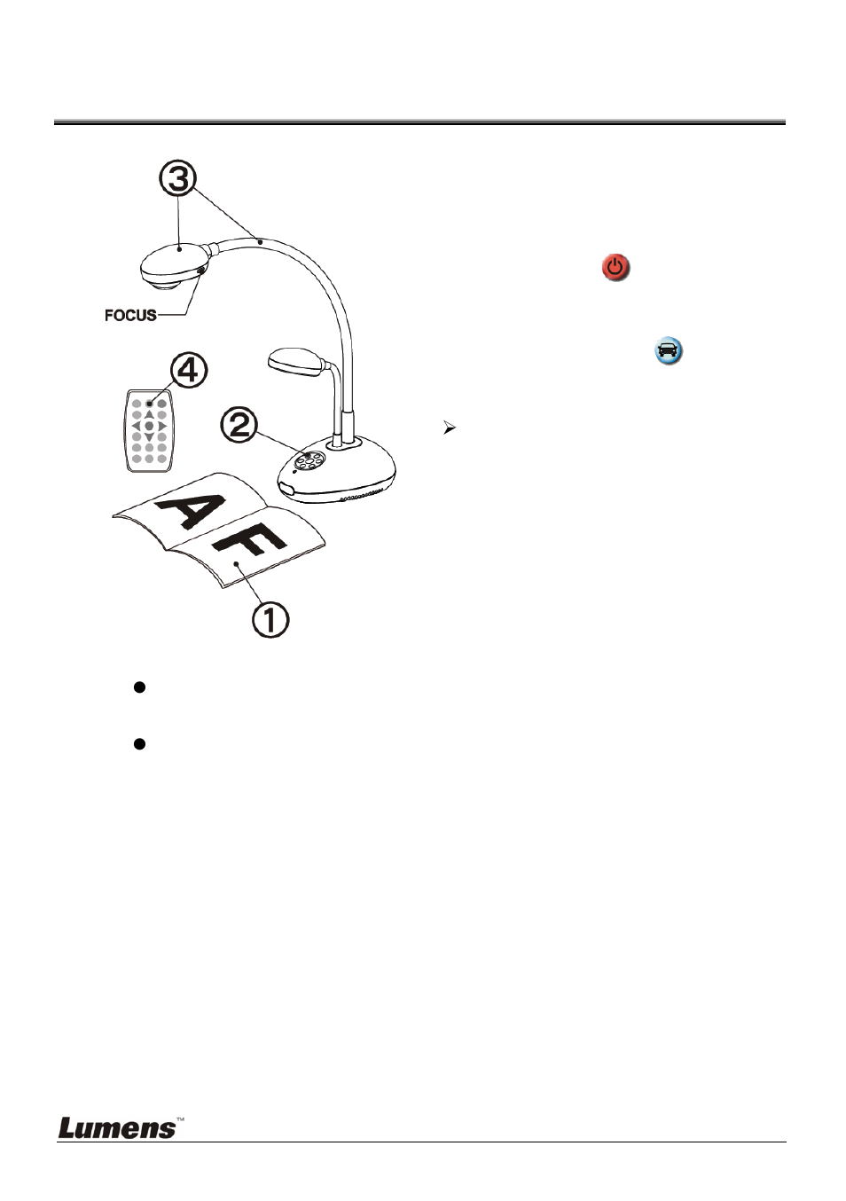 Chapter 5, Start using, Chapter 5 start using | Lumens Technology DC166 User Manual | Page 16 / 36