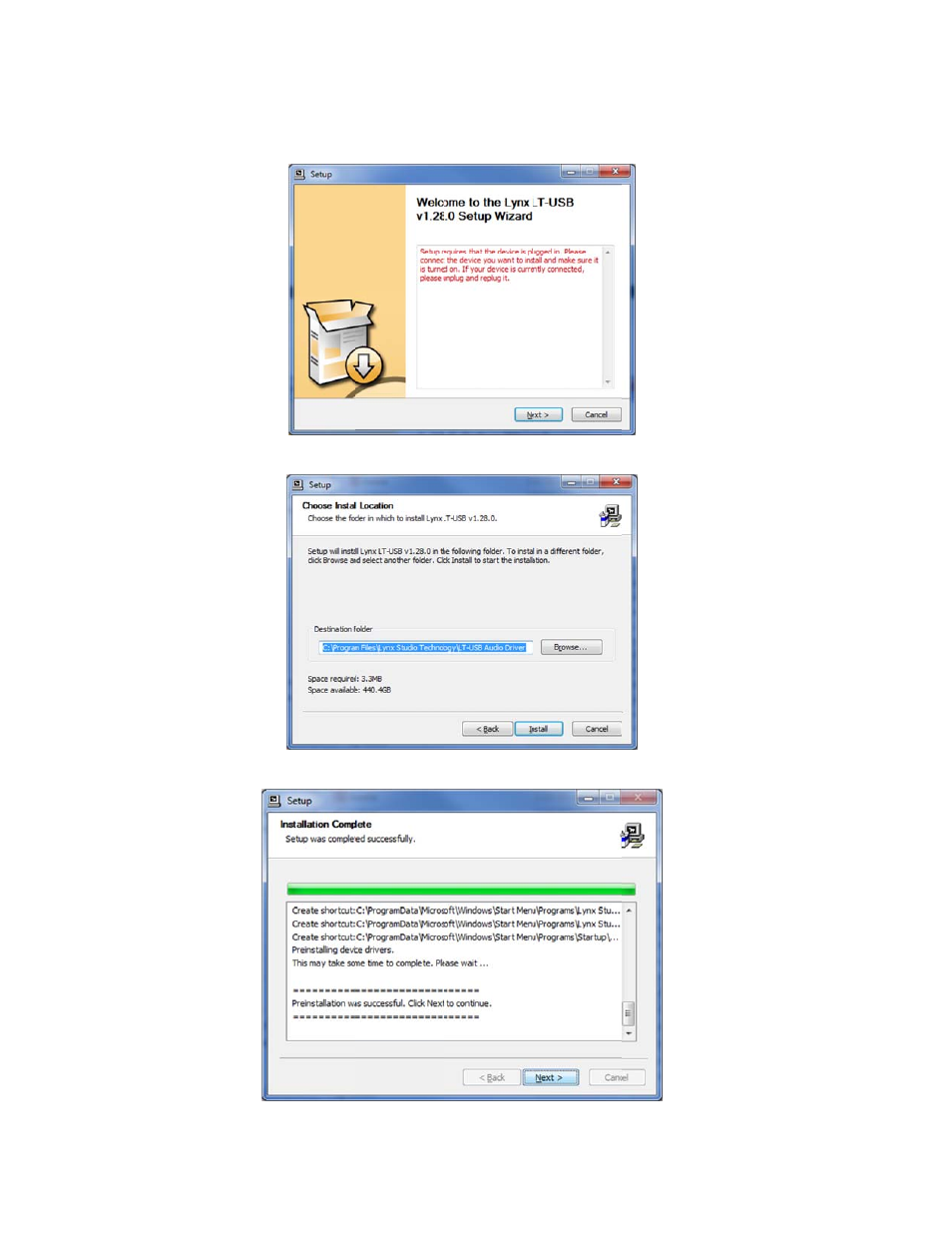 Lynx Studio LT-USB User Manual | Page 14 / 45