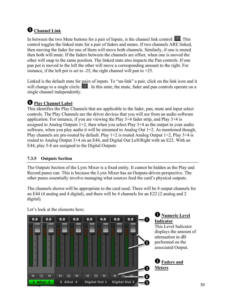 Lynx Studio E44 User Manual | Page 30 / 56