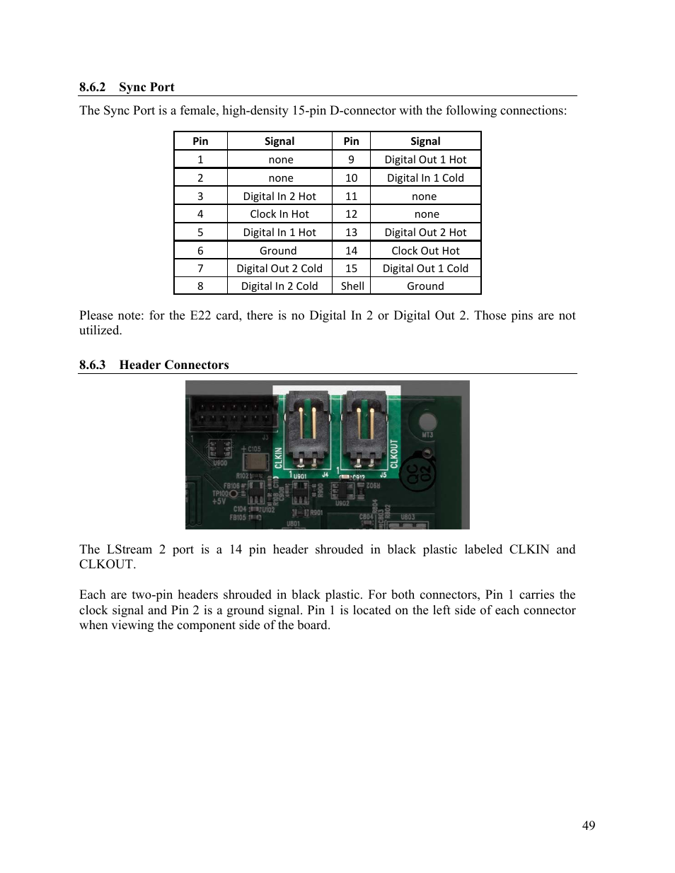 Lynx Studio E44 User Manual | Page 49 / 56