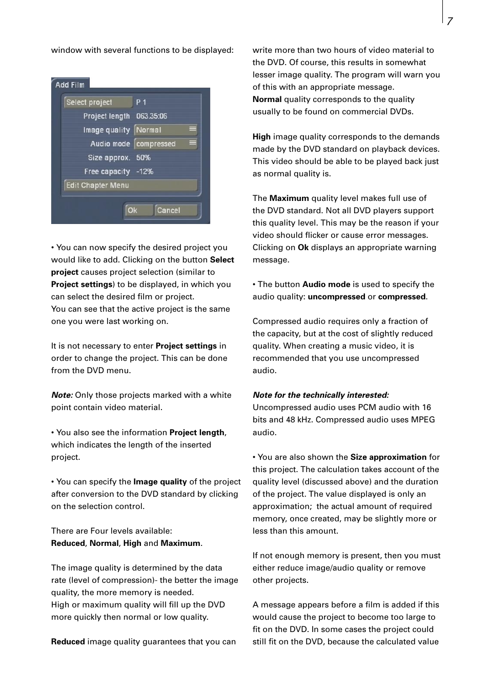 MacroSystem DVD-Arabesk 3 User Manual | Page 7 / 32