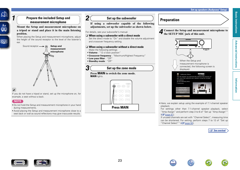 Preparation | Marantz NR1604 User Manual | Page 26 / 168