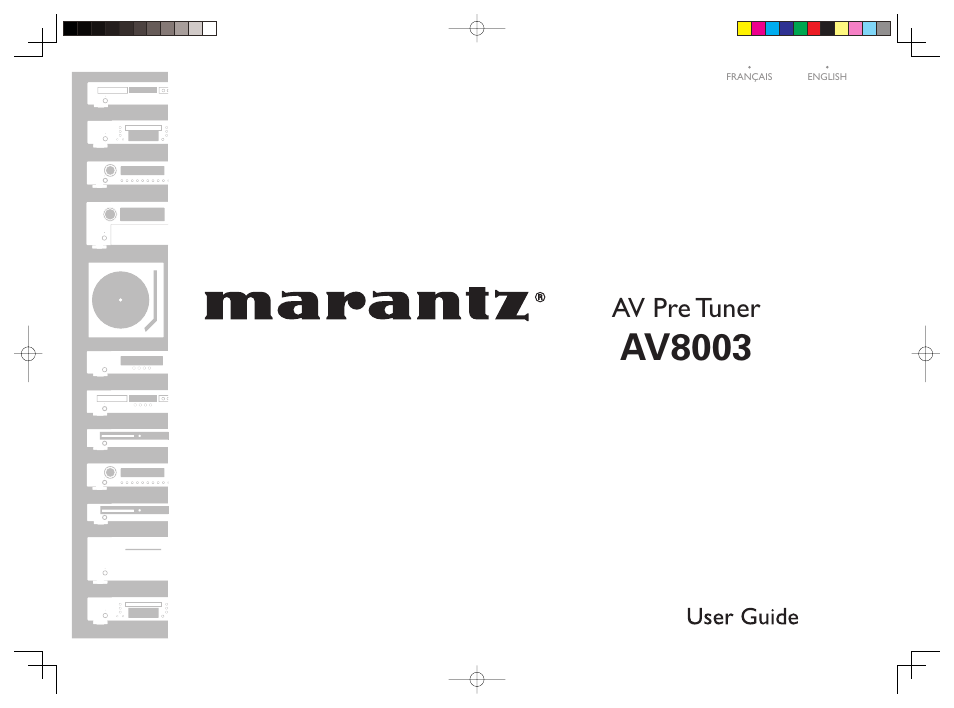 Marantz AV8003 User Manual | 107 pages