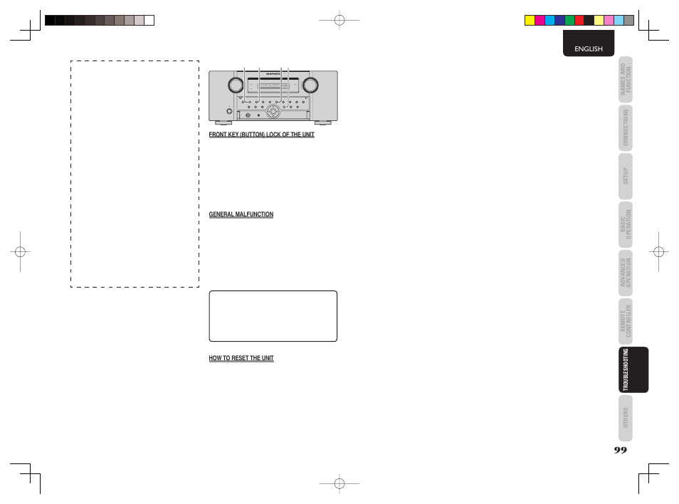 Marantz AV8003 User Manual | Page 102 / 107