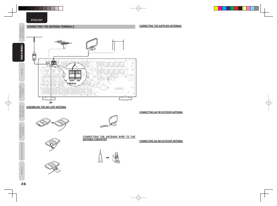 Marantz AV8003 User Manual | Page 19 / 107