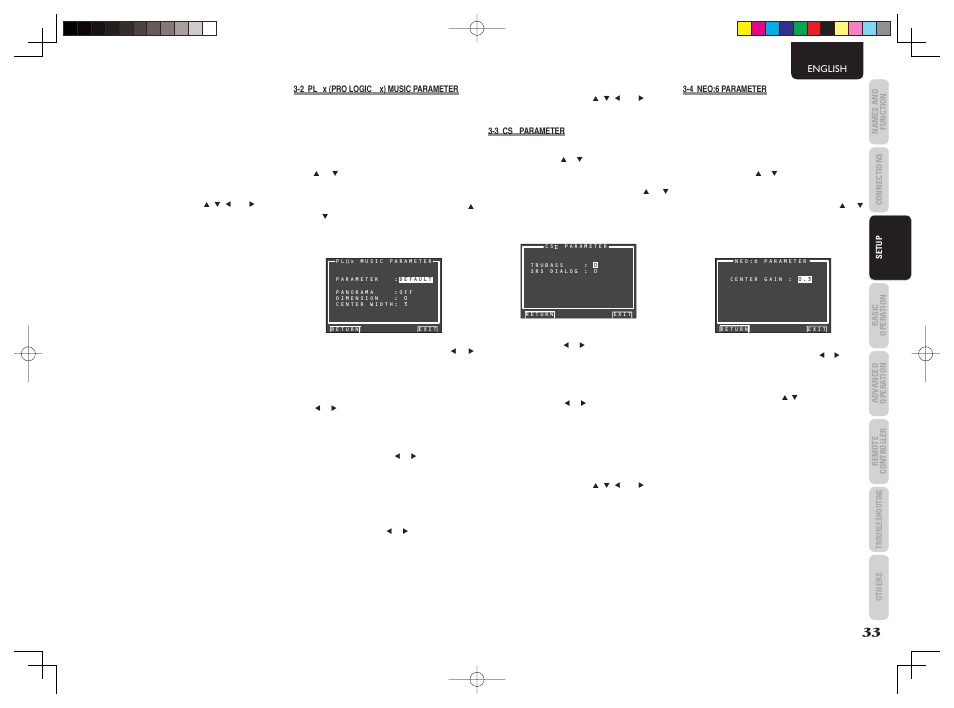 Marantz AV8003 User Manual | Page 36 / 107