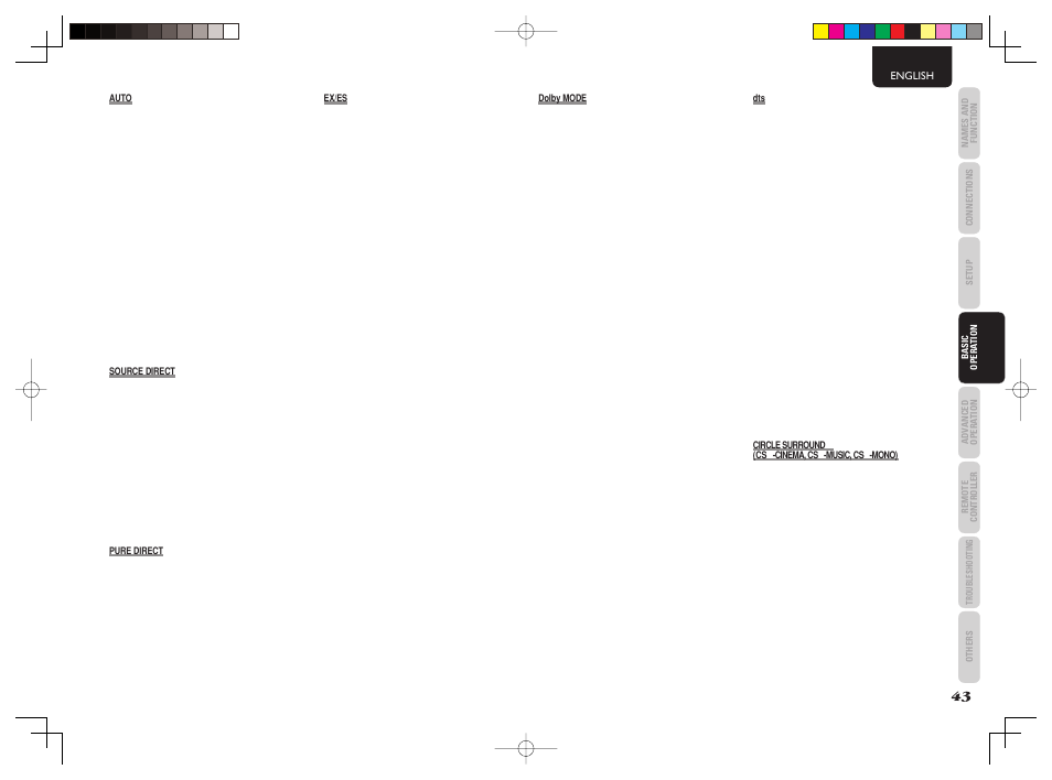 Marantz AV8003 User Manual | Page 46 / 107