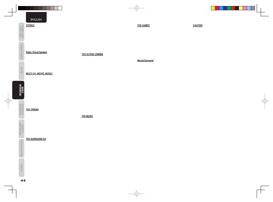 Marantz AV8003 User Manual | Page 47 / 107