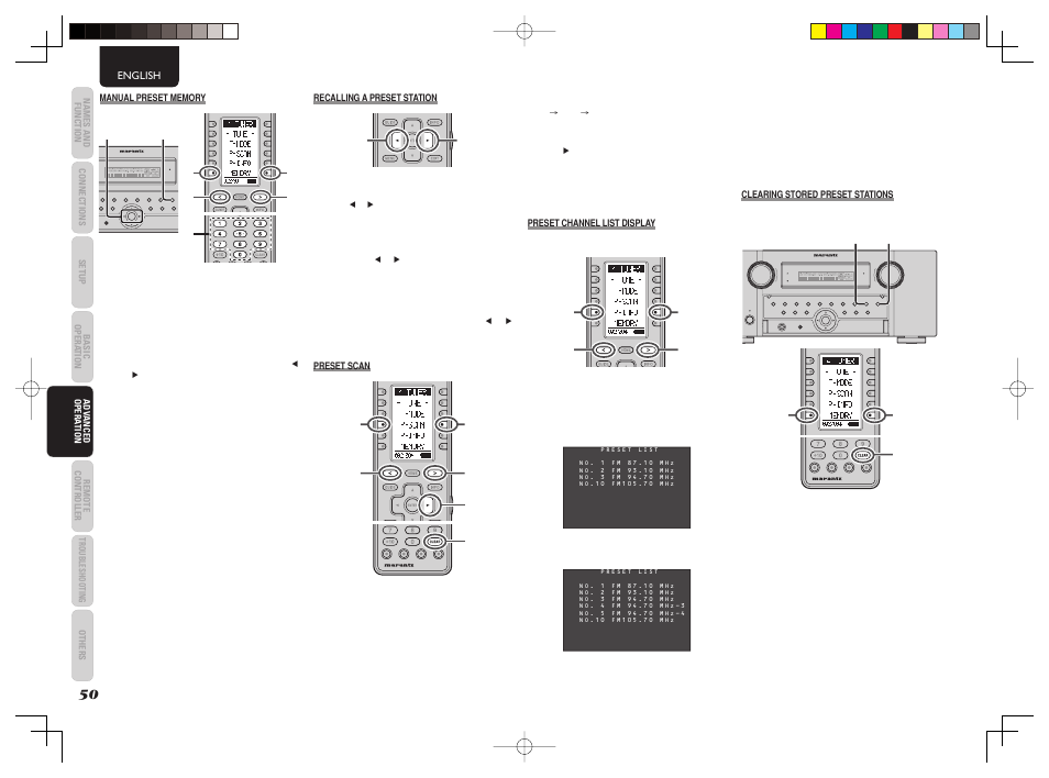 Marantz AV8003 User Manual | Page 53 / 107