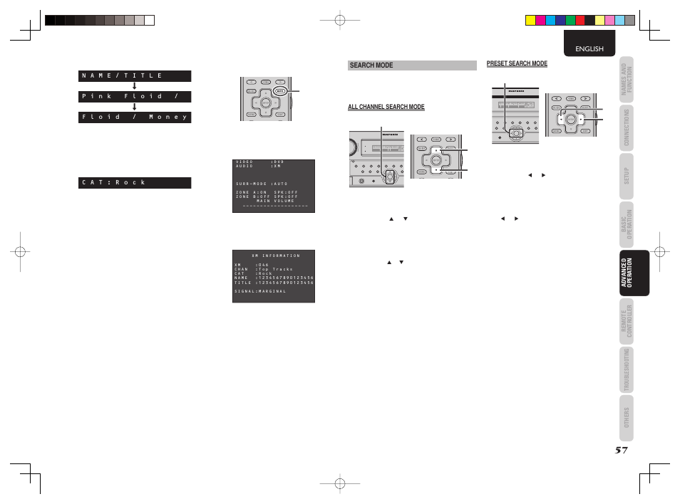 Marantz AV8003 User Manual | Page 60 / 107