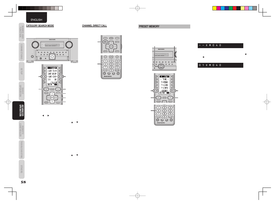 Marantz AV8003 User Manual | Page 61 / 107