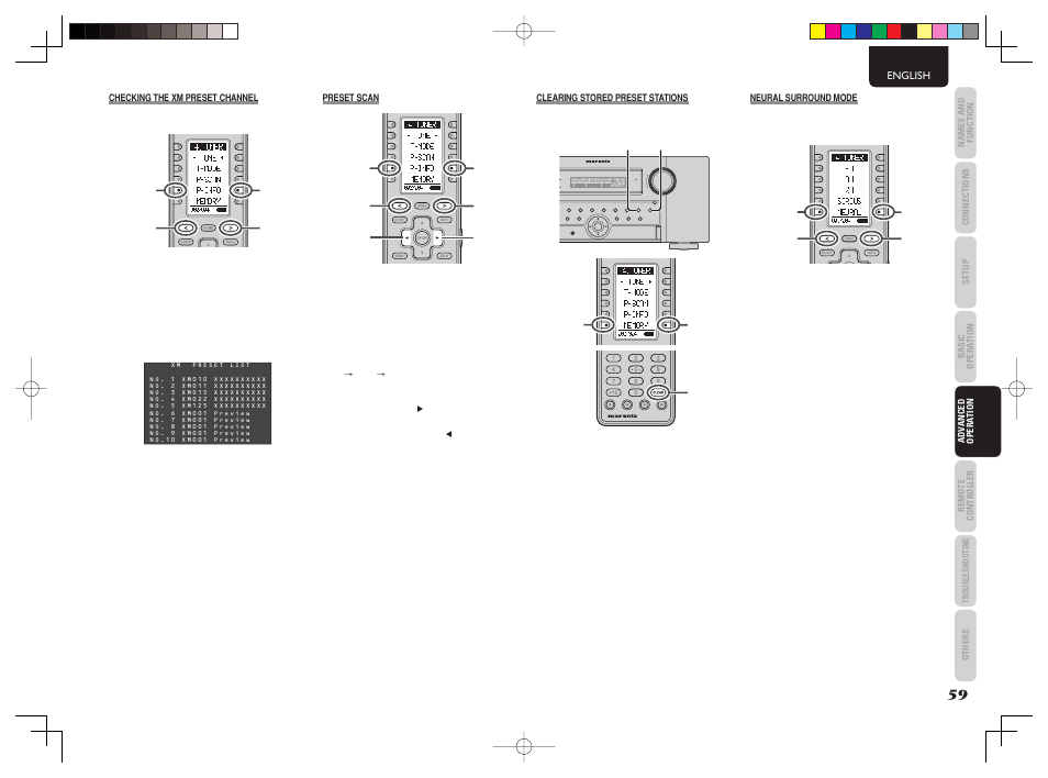 Marantz AV8003 User Manual | Page 62 / 107