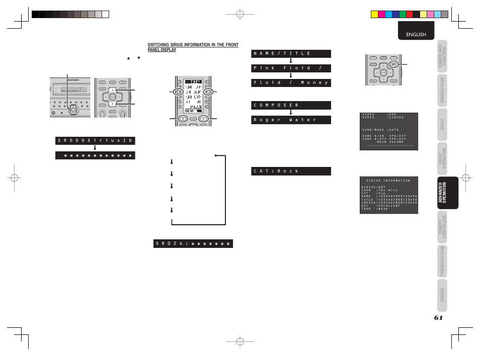 Marantz AV8003 User Manual | Page 64 / 107