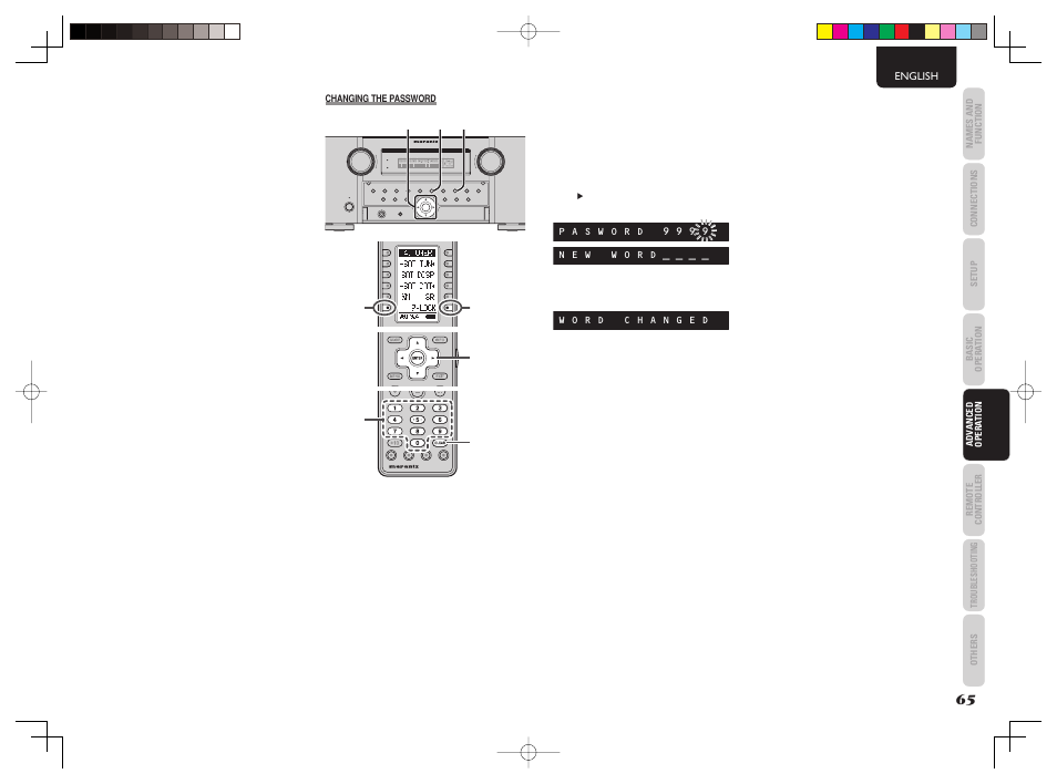 Marantz AV8003 User Manual | Page 68 / 107