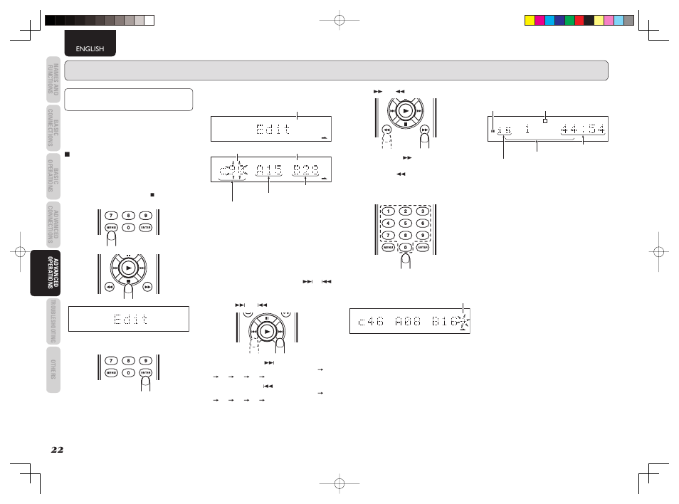 7 simple edit | Marantz CD5003 User Manual | Page 25 / 38