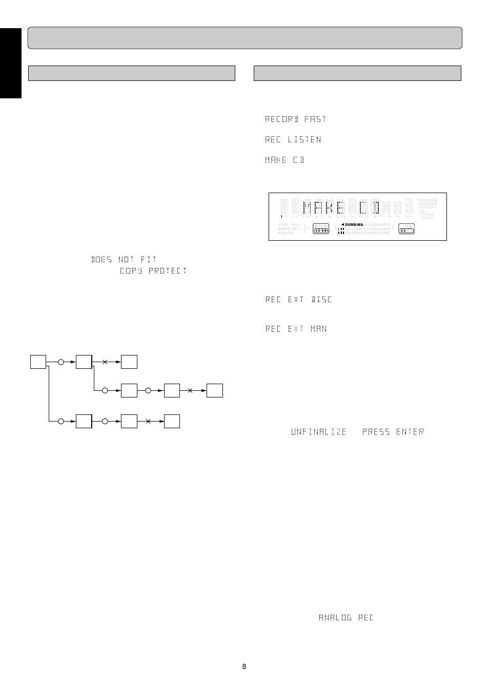 Recording, English, Remarks about recording | Recording modes | Marantz DR6050 User Manual | Page 13 / 30