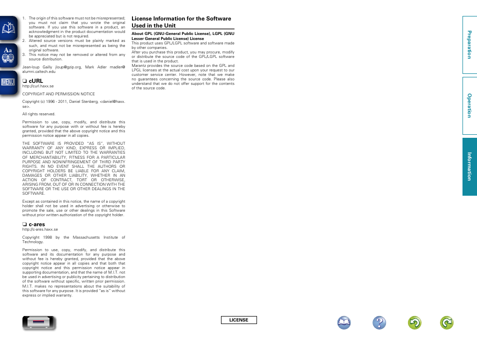 N curl, N c-ares | Marantz NA-11S1 User Manual | Page 63 / 65