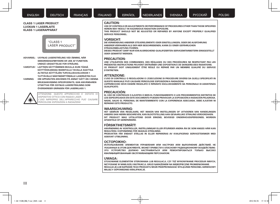 Marantz SA11S3N User Manual | Page 4 / 38