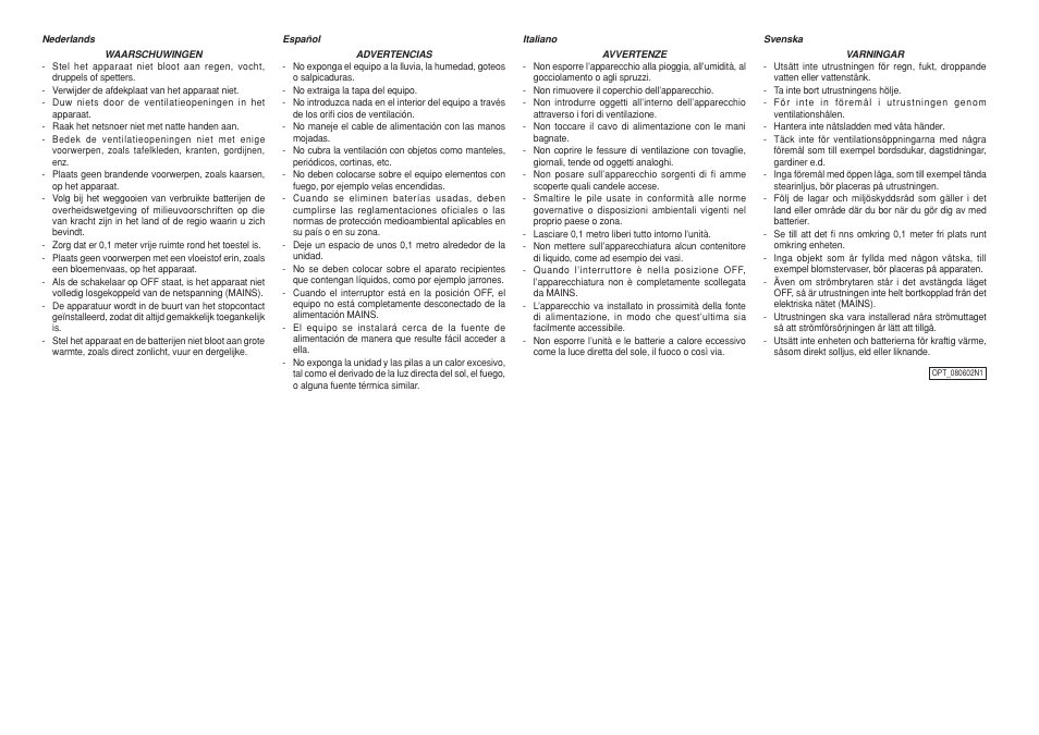 Marantz SA7003 User Manual | Page 4 / 34