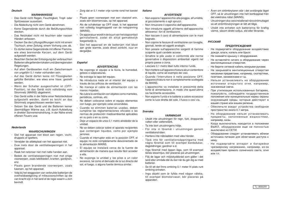 Marantz ST6003 User Manual | Page 4 / 17