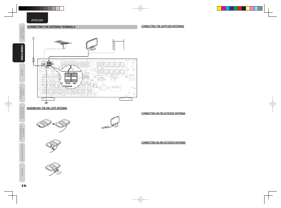 Marantz AV8003 User Manual | Page 20 / 92