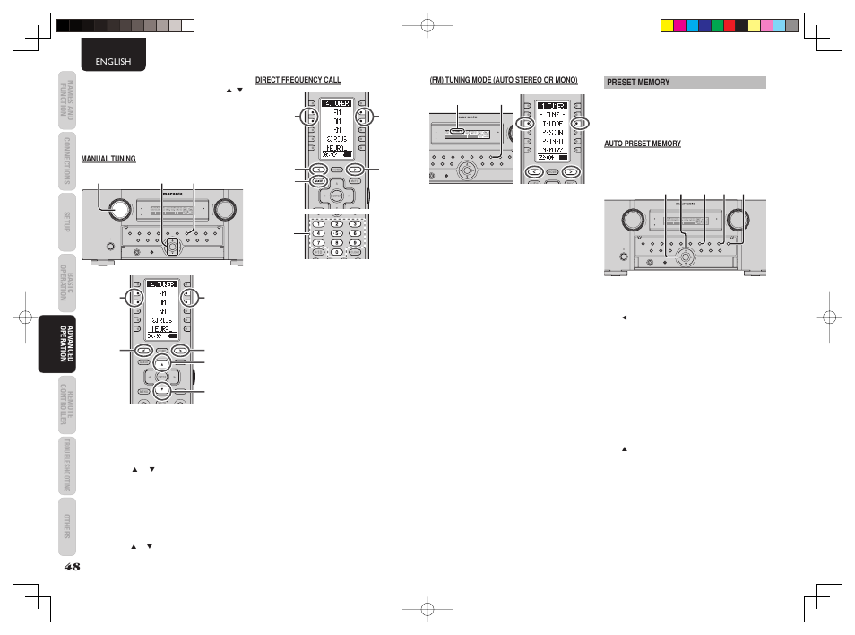 Marantz AV8003 User Manual | Page 52 / 92