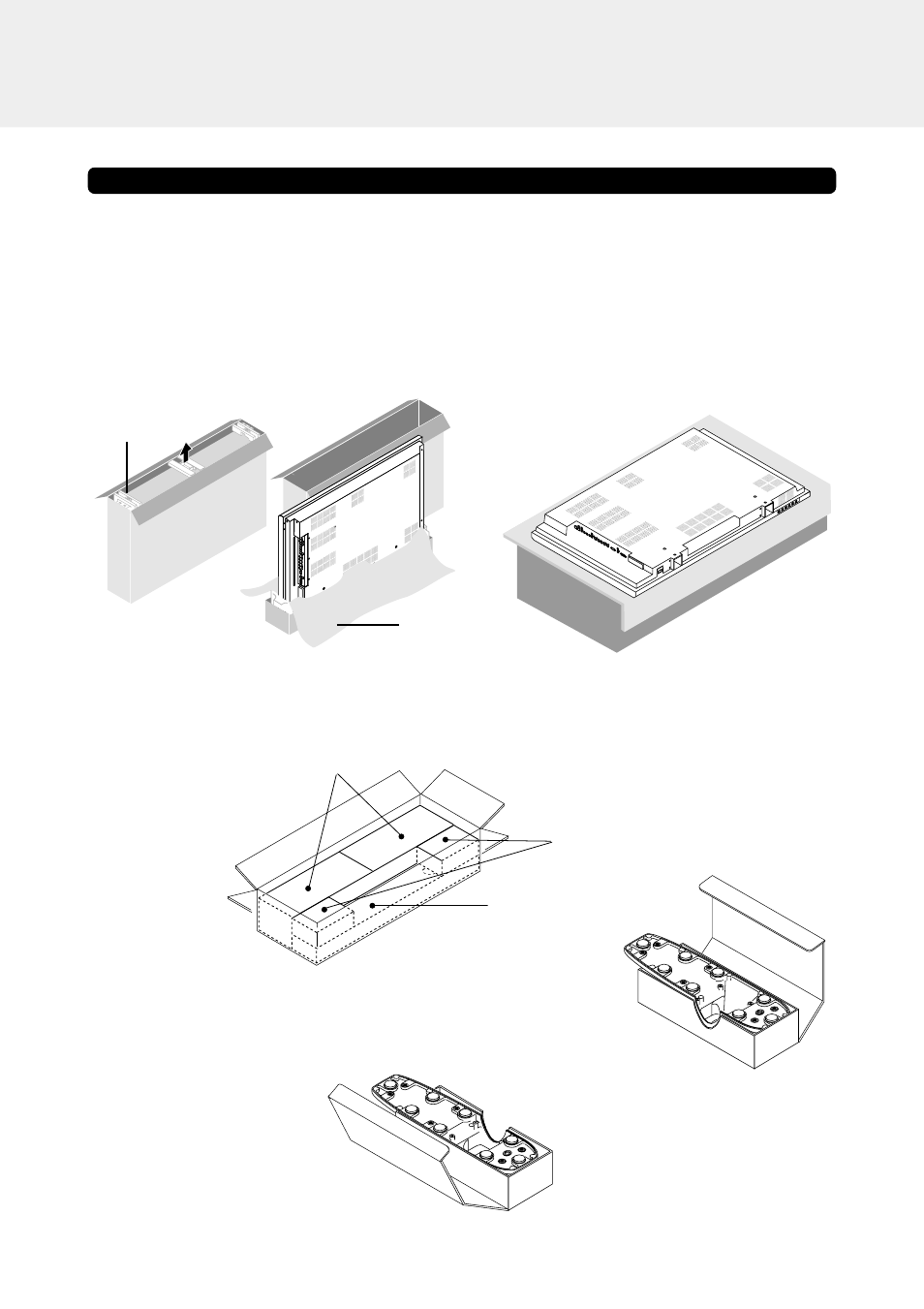 Installing the plasma display on the stand | Marantz AS4250 User Manual | Page 4 / 6