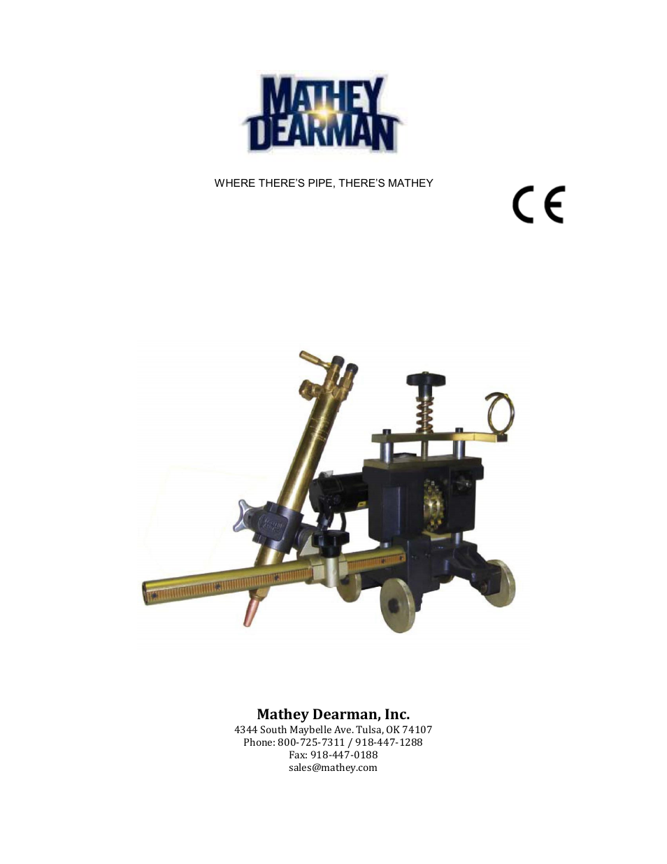 Mathey Dearman Mini Jolli Chain Machine User Manual | 20 pages