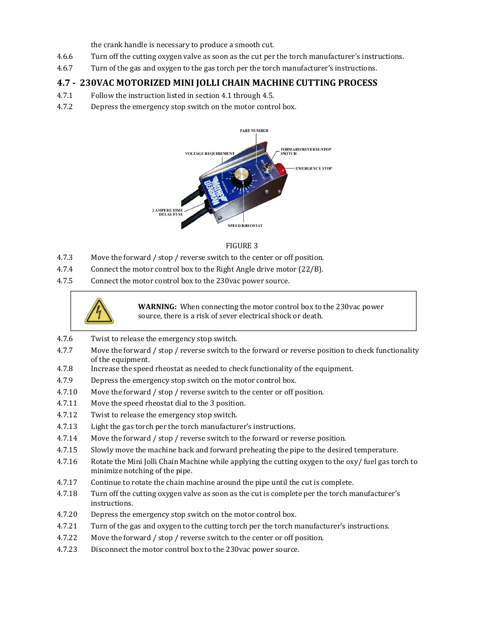 Mathey Dearman Mini Jolli Chain Machine User Manual | Page 11 / 20