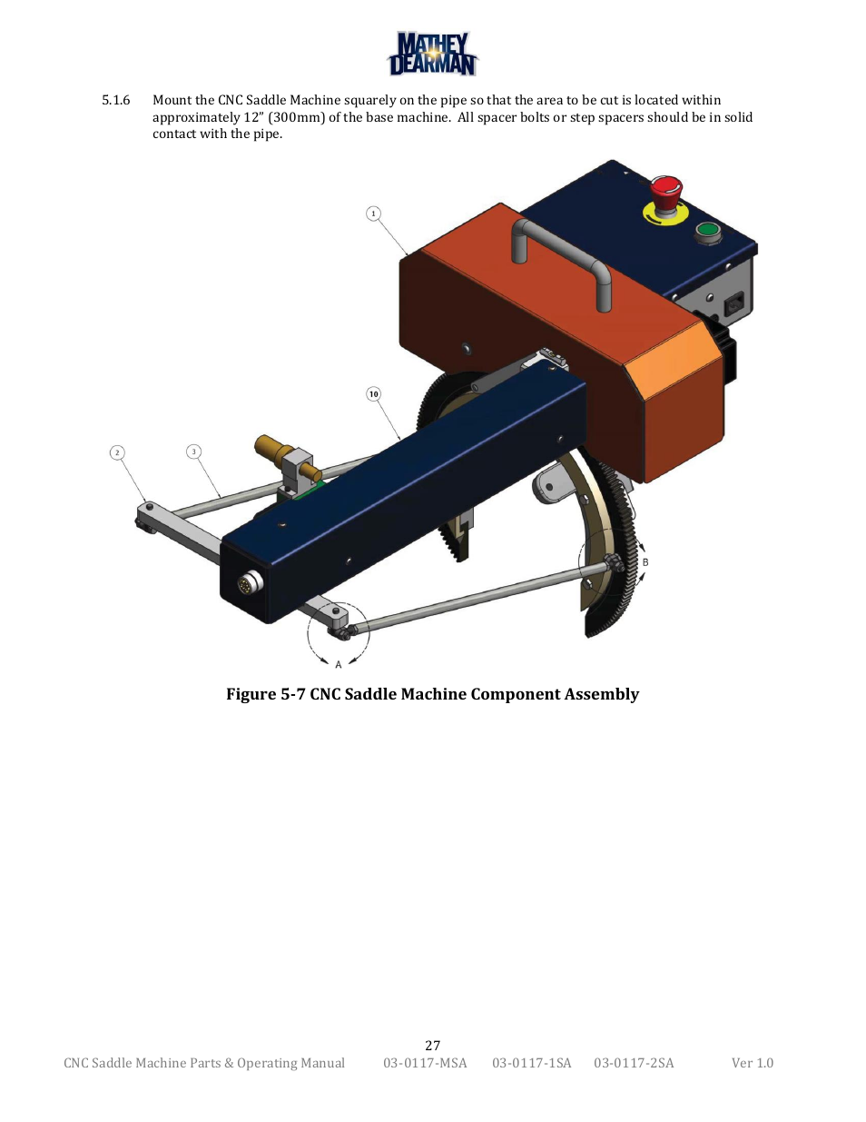 0 fo | Mathey Dearman CNC Saddle Machine User Manual | Page 27 / 124
