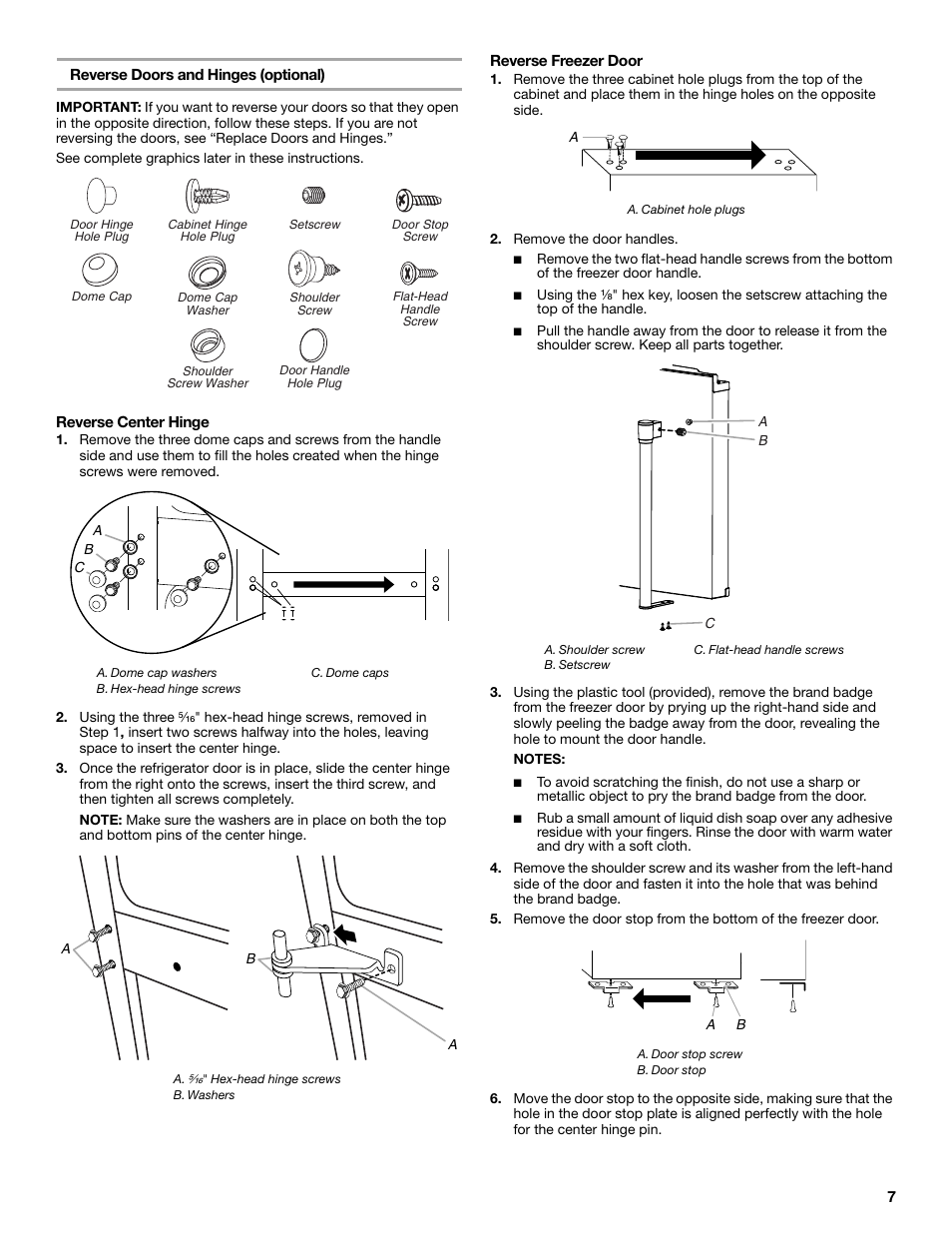 Maytag MRT519SZDM User Manual | Page 7 / 68