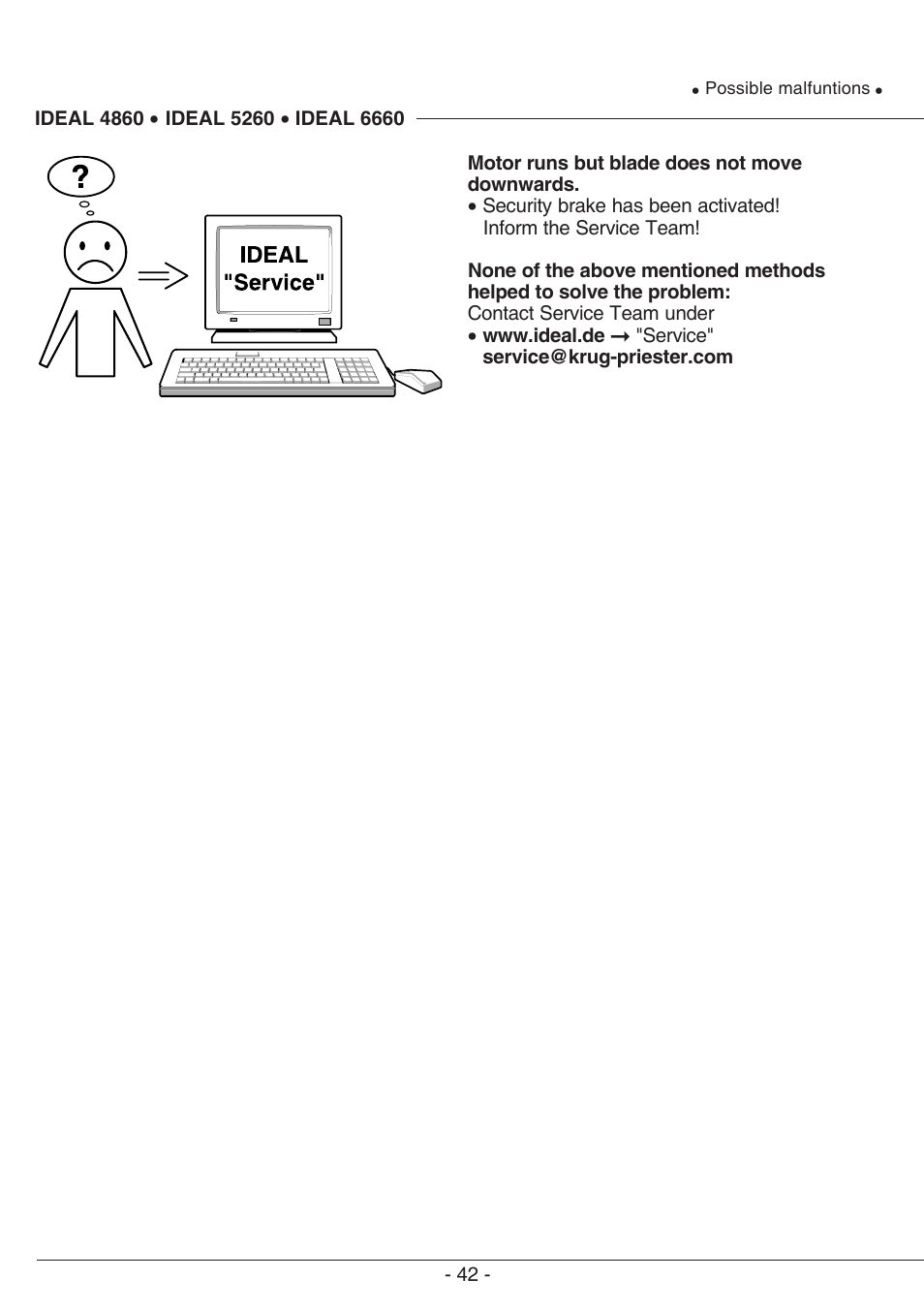 MBM Corporation TRIUMPH 6660 User Manual | Page 42 / 48