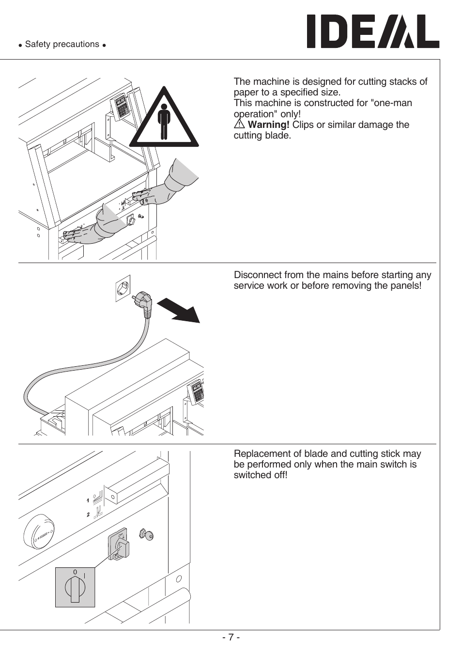 MBM Corporation TRIUMPH 6660 User Manual | Page 7 / 48