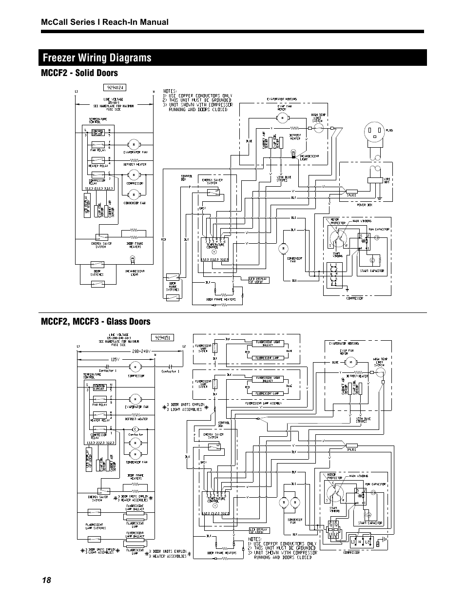 McCall MCCR1-G User Manual | Page 18 / 28