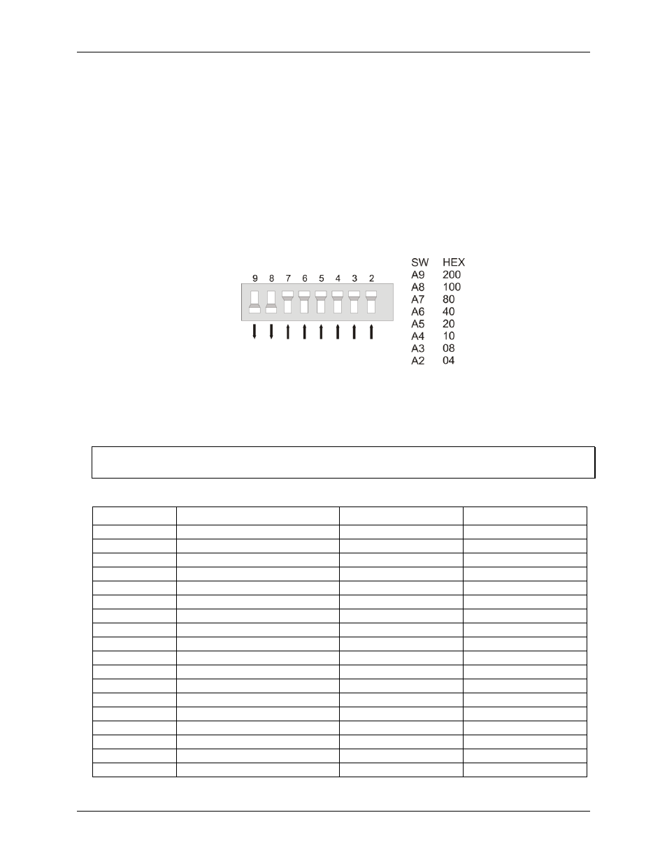 Base address | Measurement Computing CIO-PDISO8 User Manual | Page 10 / 19