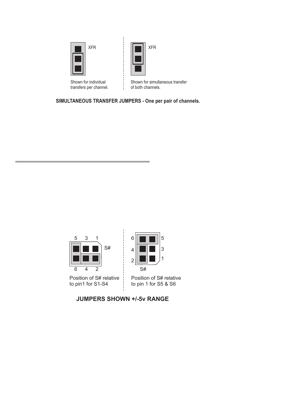 3 analog output range jumper | Measurement Computing PC104-DAC06 User Manual | Page 8 / 16