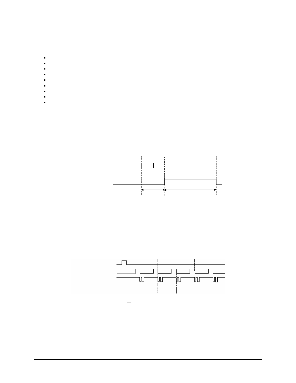 Daq signal timing, Scanclk signal, A/d start trigger signal | Measurement Computing PCI-DAS6013 User Manual | Page 20 / 42