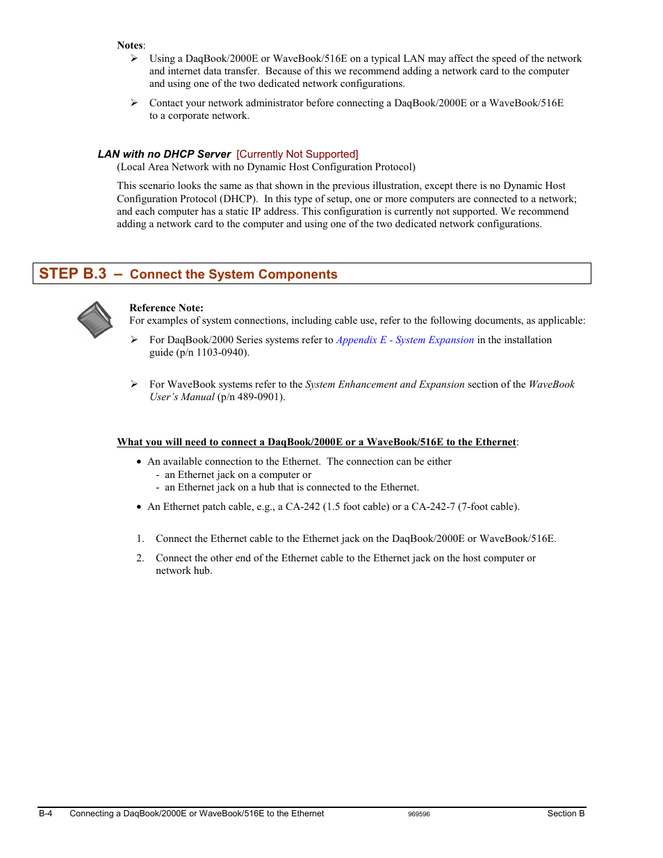 Step b.3 | Measurement Computing DaqBook 2000 Series Installation User Manual | Page 12 / 46