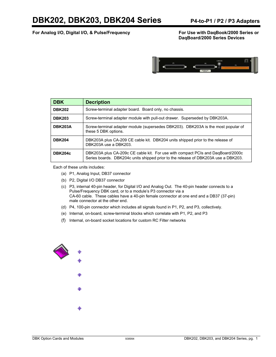 Measurement Computing DBK Part 2 User Manual | Page 207 / 306