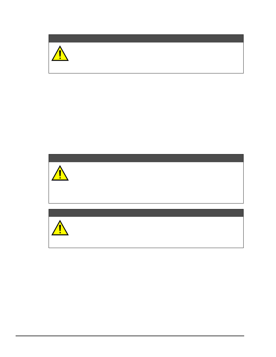 General, Warning, Caution | Eneral…… 4 | Measurement Computing DAC488 v.1 User Manual | Page 10 / 114