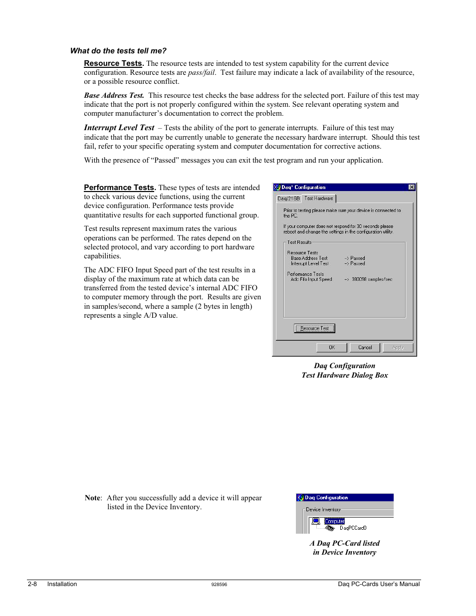 Measurement Computing Daq PC-Cards User Manual | Page 18 / 28
