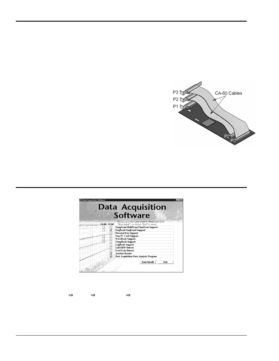 2) make isa-daqboard connections | Measurement Computing DaqBoard-ISA User Manual | Page 16 / 46