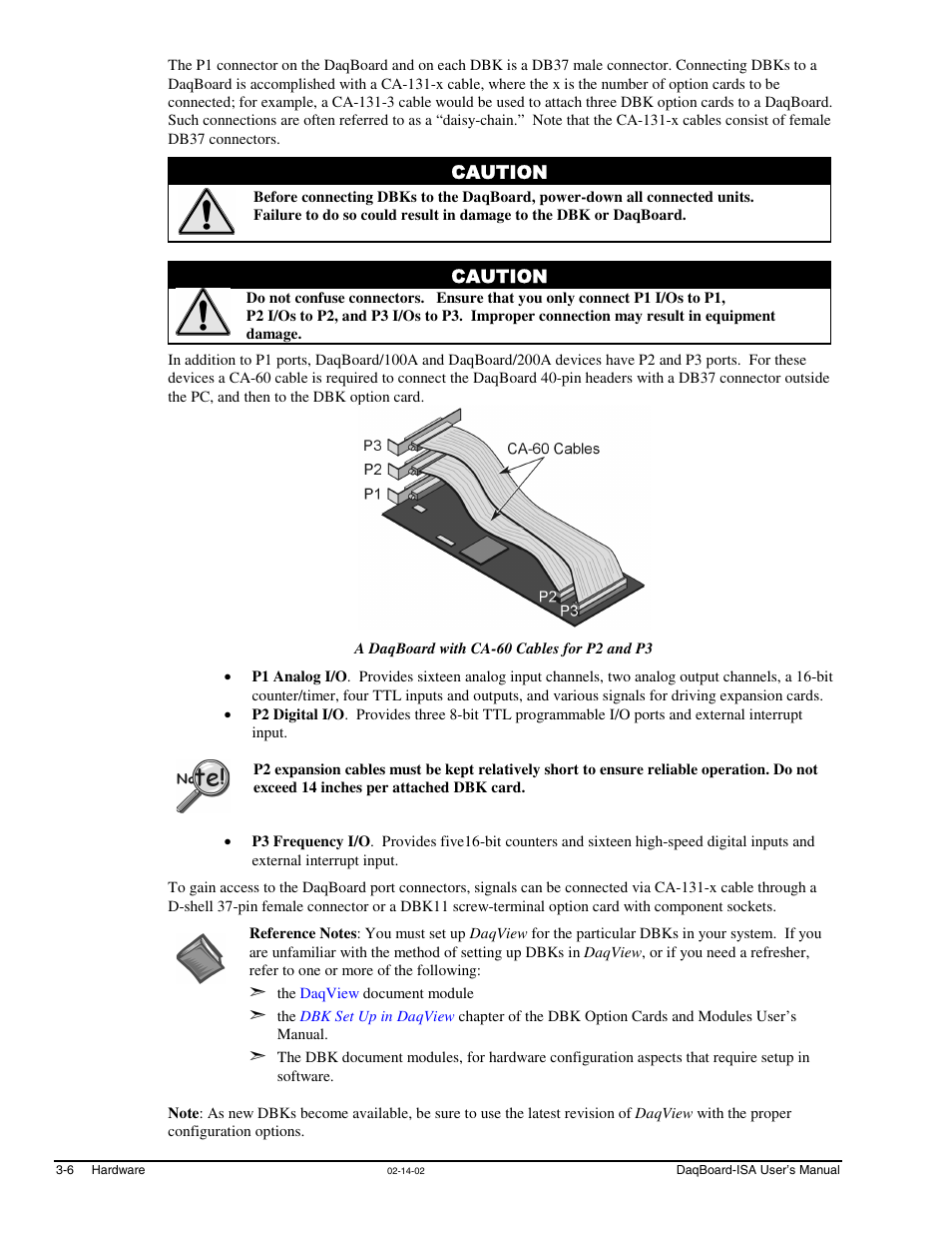 Measurement Computing DaqBoard-ISA User Manual | Page 24 / 46