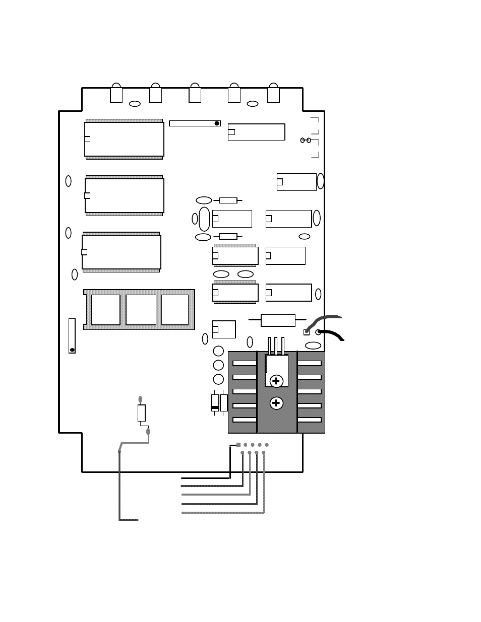 2 digital232 component layout (mother board) | Measurement Computing Digital232 User Manual | Page 50 / 59