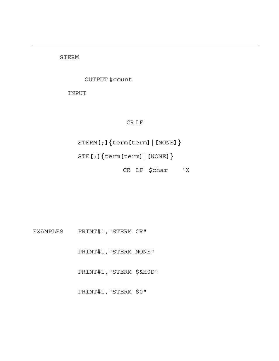 Sterm | Measurement Computing Micro 488/EX rev.2.1 User Manual | Page 153 / 218