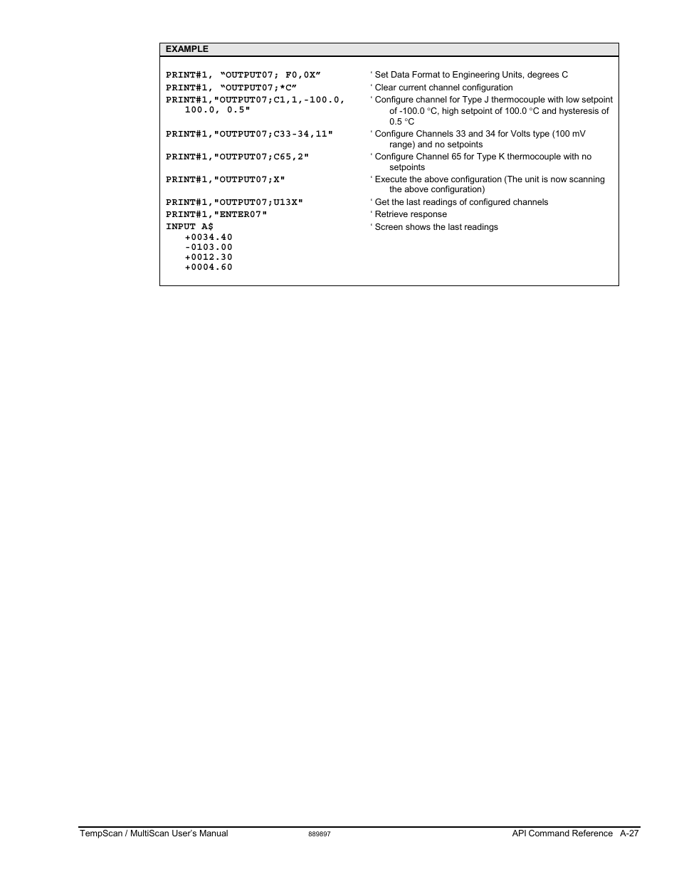 Measurement Computing TempScan/1100 User Manual | Page 223 / 306